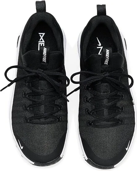 Nike Free Metcon 6 Women's Shoes Black/White : 7 M, Synthetic - Image 2