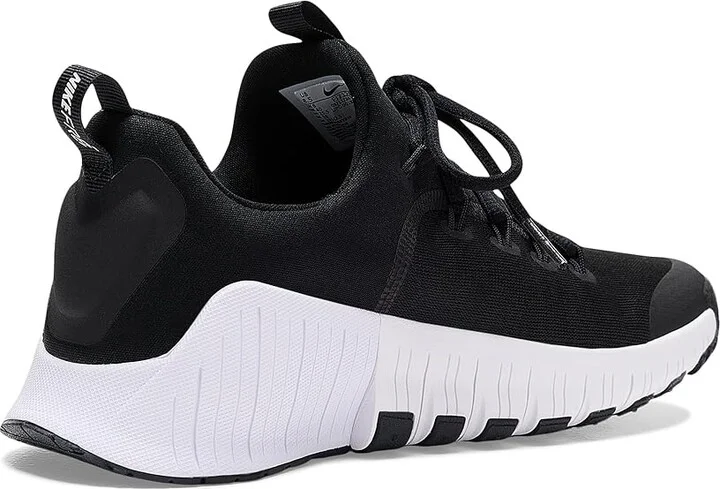 Nike Free Metcon 6 Women's Shoes Black/White : 7 M, Synthetic - Image 3