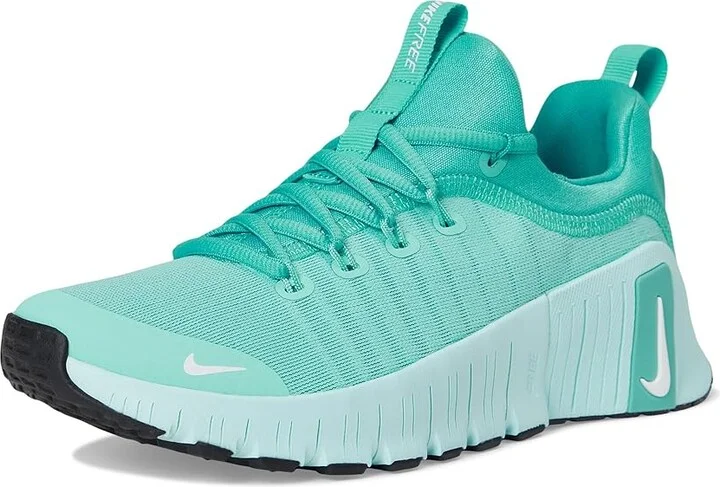 Nike Free Metcon 6 Women's Shoes Bleached Turquoise/White/Washed Teal/Teal Tint/Black : 6 M, Synthetic - Image 5