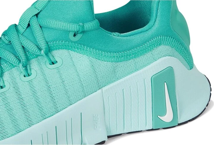 Nike Free Metcon 6 Women's Shoes Bleached Turquoise/White/Washed Teal/Teal Tint/Black : 6 M, Synthetic - Image 7