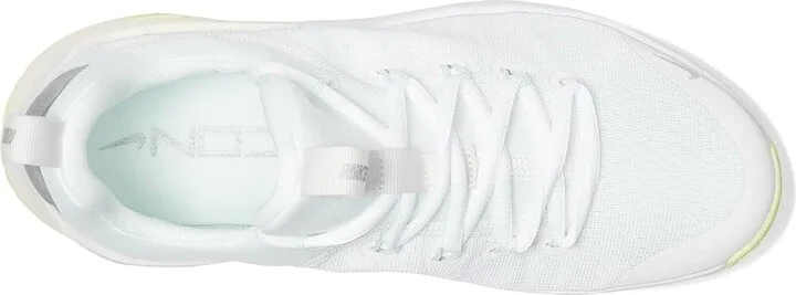 Nike Free Metcon 6 Women's Shoes White/Metallic Silver/Barely Volt/Sail : 8.5 M, Synthetic - Image 2