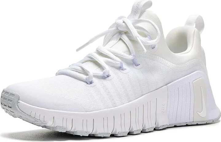 Nike Free Metcon 6 Women's Shoes White/Platinum Tint : 11.5 M, Synthetic