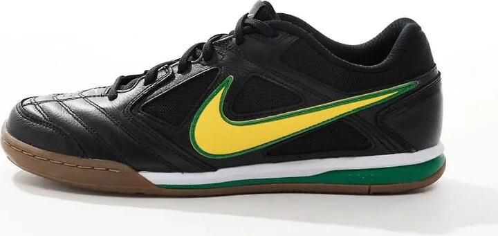 Nike Gato sneakers in black and yellow - Image 2