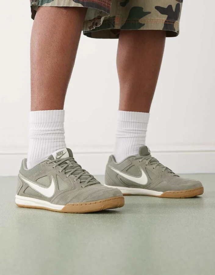 Nike Gato sneakers in khaki green - Image 2