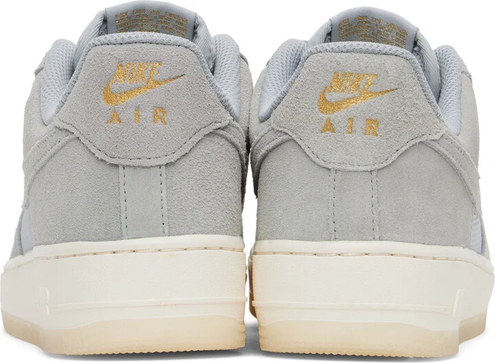 Nike Gray Air Force 1 '07 LV8 Sneakers - Image 2