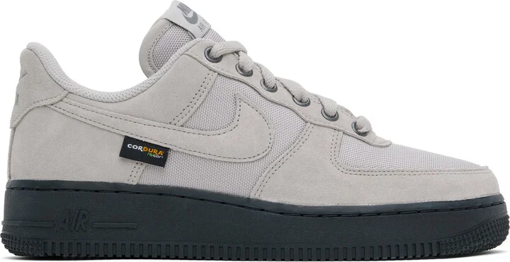 Nike Gray Air Force 1 '07 Sneakers