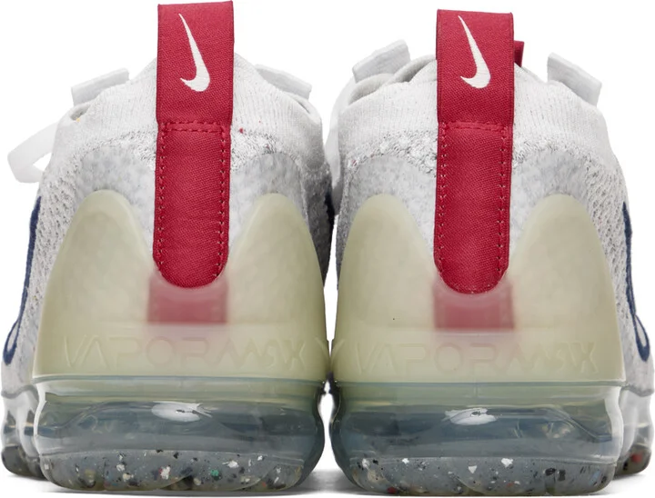 Nike Gray Air VaporMax 2021 FK Low-Top Sneakers - Image 2