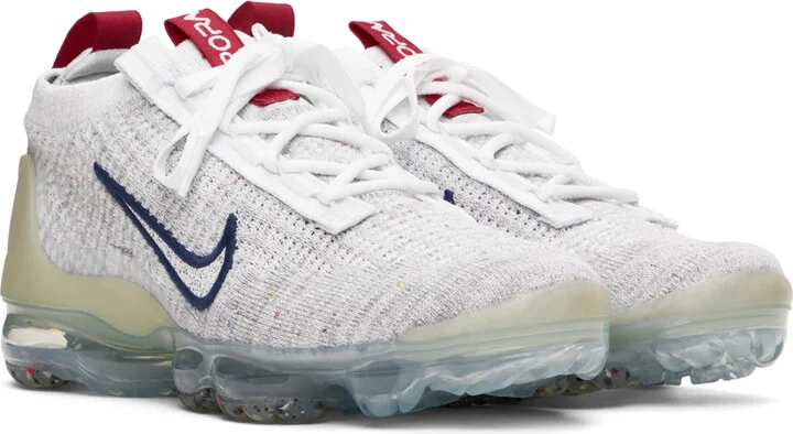 Nike Gray Air VaporMax 2021 FK Low-Top Sneakers - Image 4