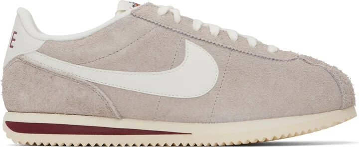 Nike Gray Cortez SE Suede Sneakers