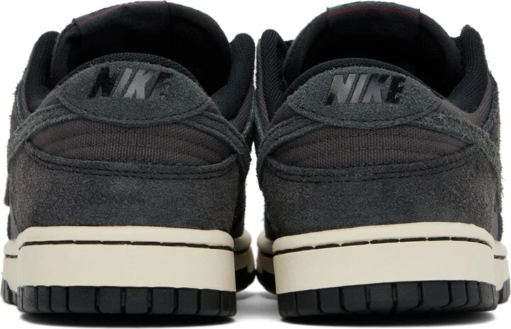 Nike Gray Dunk Low Sneakers - Image 2