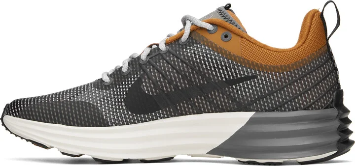 Nike Gray Lunar Roam SE Sneakers - Image 3