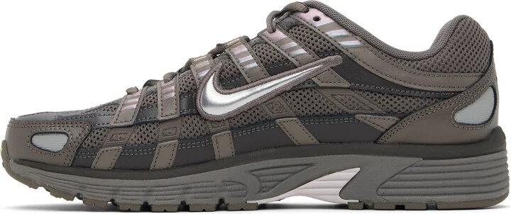 Nike Gray P-6000 Sneakers - Image 3