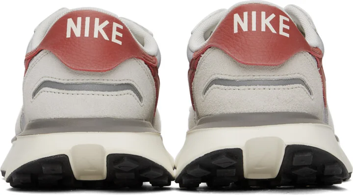 Nike Gray Phoenix Waffle Sneakers - Image 2