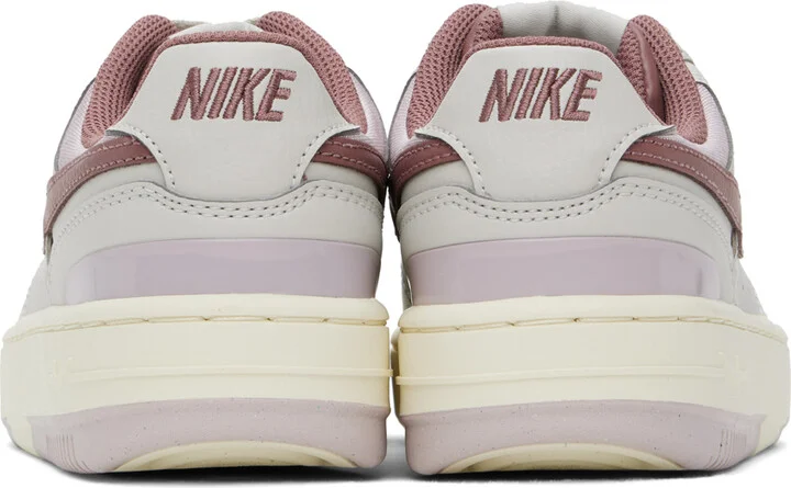 Nike Gray & Purple Gamma Force Sneakers - Image 2