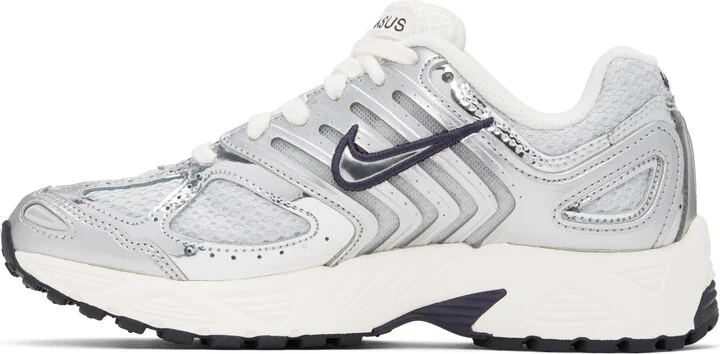 Nike Gray & Silver Air Pegasus 2005 Sneakers - Image 3