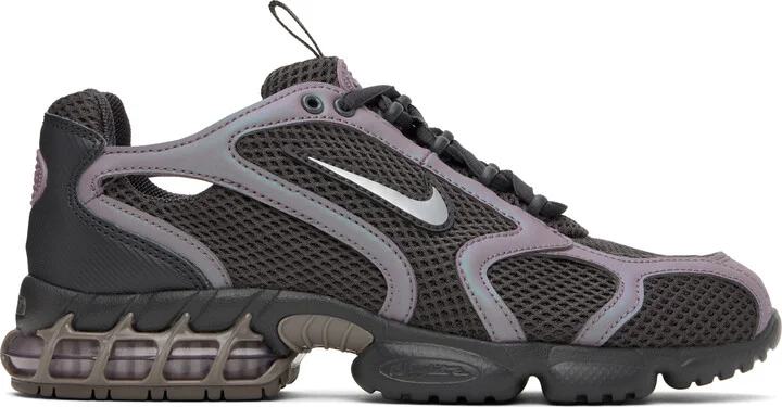Nike Gray & Taupe Air Zoom Spiridon Cage 2 Sneakers