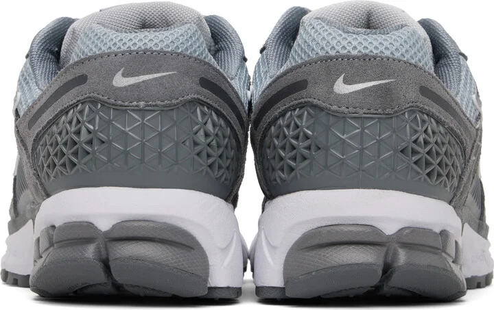 Nike Gray Zoom Vomero 5 Sneakers - Image 2