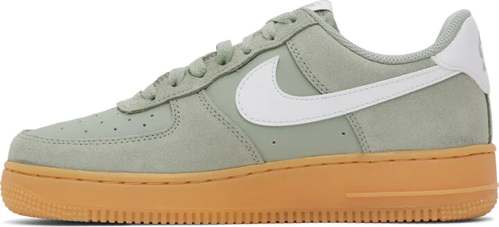 Nike Green Air Force 1 '07 LV8 Sneakers - Image 3