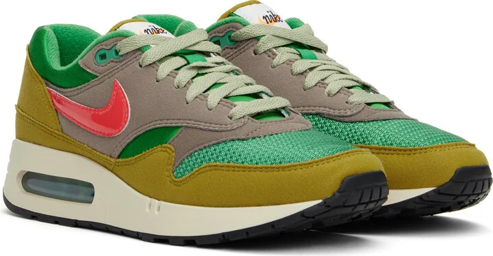 Nike Green Air Max 1 '86 OG Big Bubble Powerwall Sneakers - Image 4