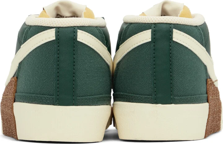 Nike Green Blazer Low Pro Club Sneakers - Image 2