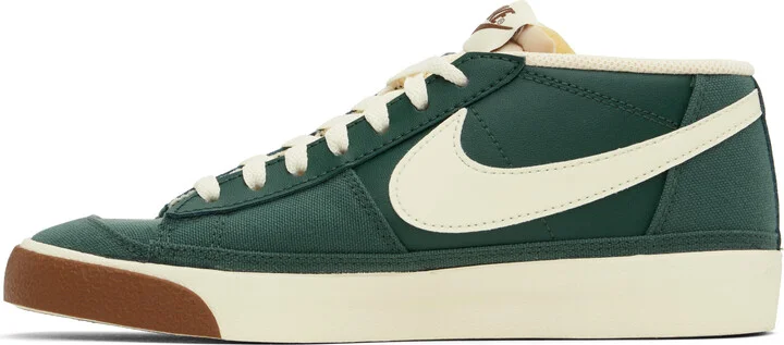 Nike Green Blazer Low Pro Club Sneakers - Image 3