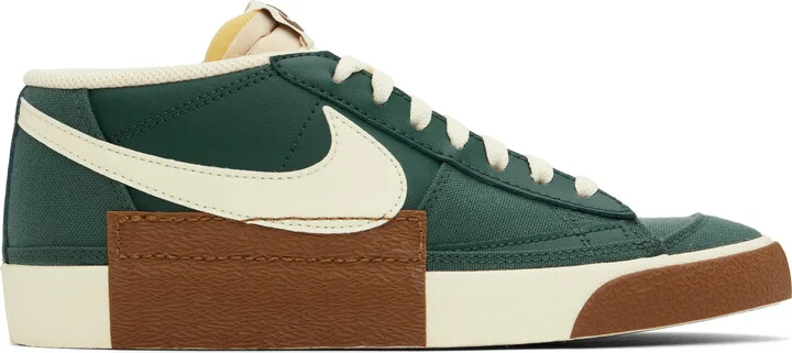 Nike Green Blazer Low Pro Club Sneakers