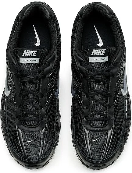 Nike Initiator Men's Running Shoes Black/Metallic Silver/Black : 14 D - Medium, Rubber/Synthetic - Image 2
