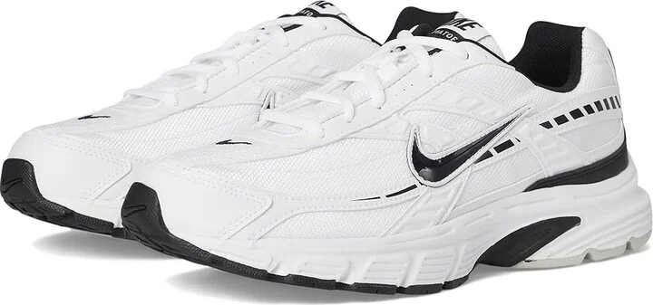Nike Initiator Men's Running Shoes White/Black : 7.5 D - Medium, Rubber/Synthetic