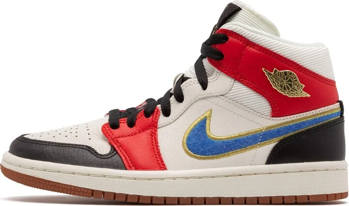 Nike Jordan Womens WMNS Air 1 Mid SE DC1426 100 Let(Her) Man - Size 8.5W