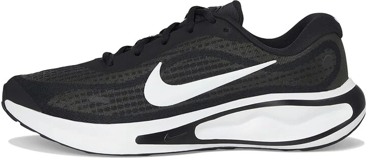 Nike Journey Run Women's Shoes Black/White : 11 B - Medium, Textile - Image 6