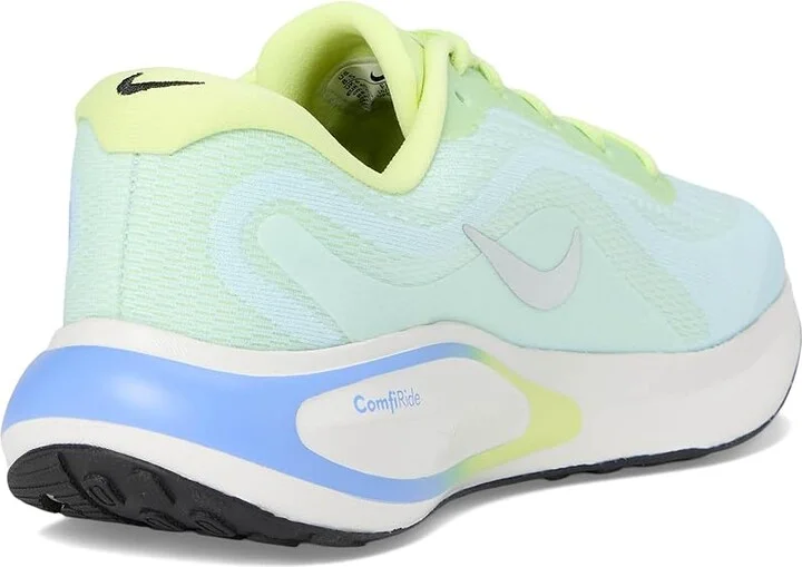 Nike Journey Run Women's Shoes Light Lemon Twist/Metallic Silver : 6 B - Medium, Textile - Image 4