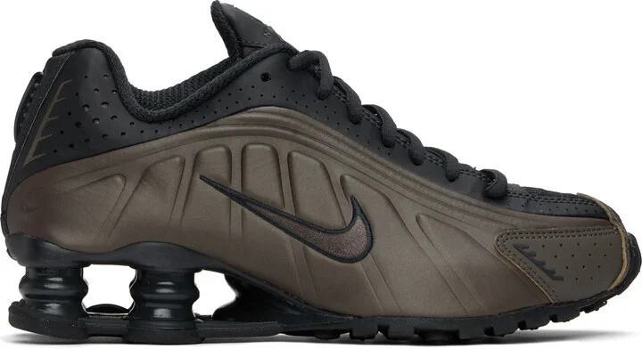 Nike Khaki & Black Shox R4 Sneakers