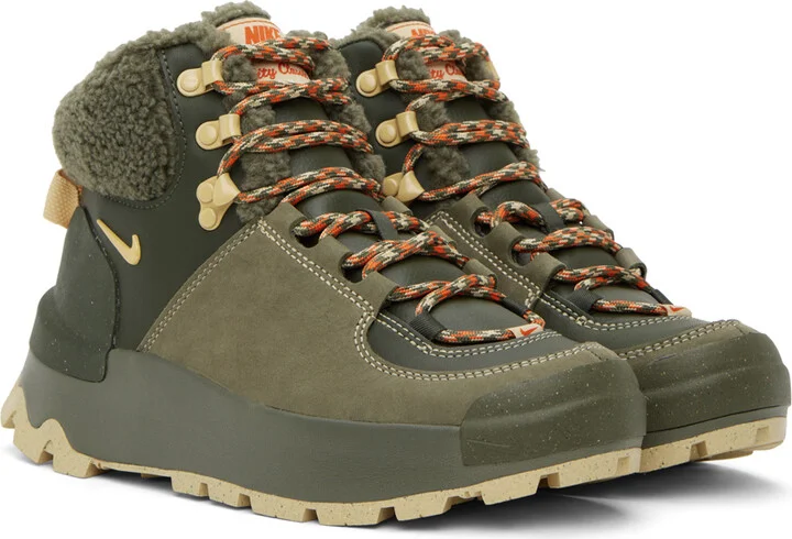 Nike Khaki Classic City Boots - Image 4