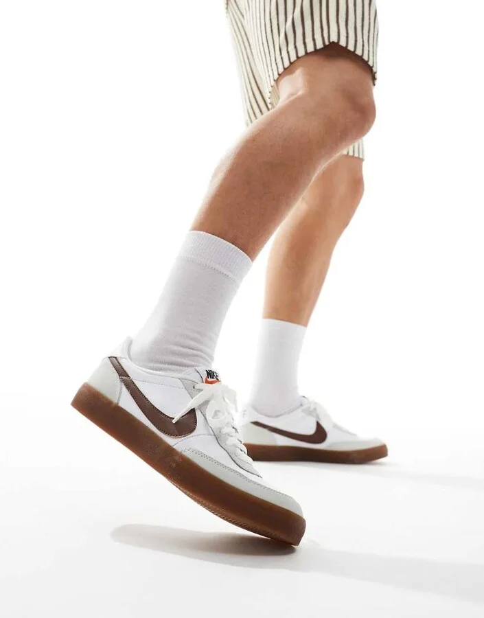 Nike Killshot 2 Leather sneakers in white and brown