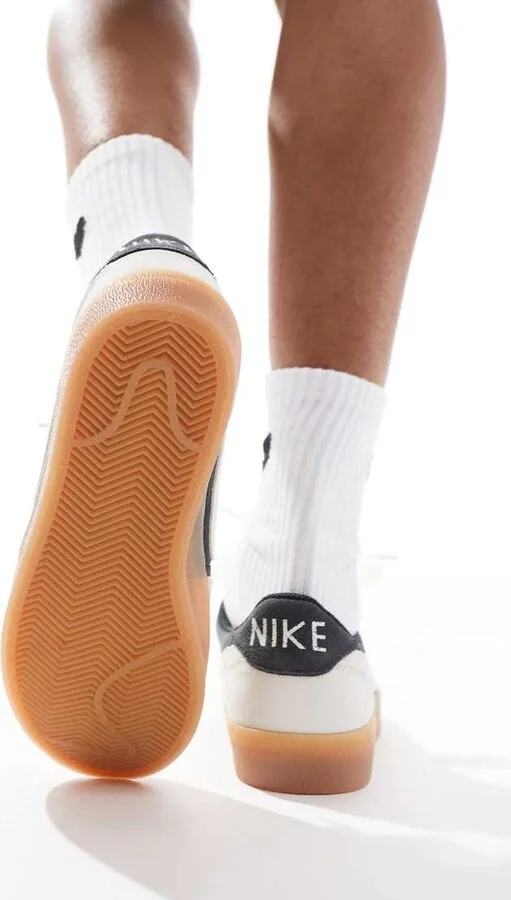 Nike Killshot 2 sneakers in black and white - Image 4