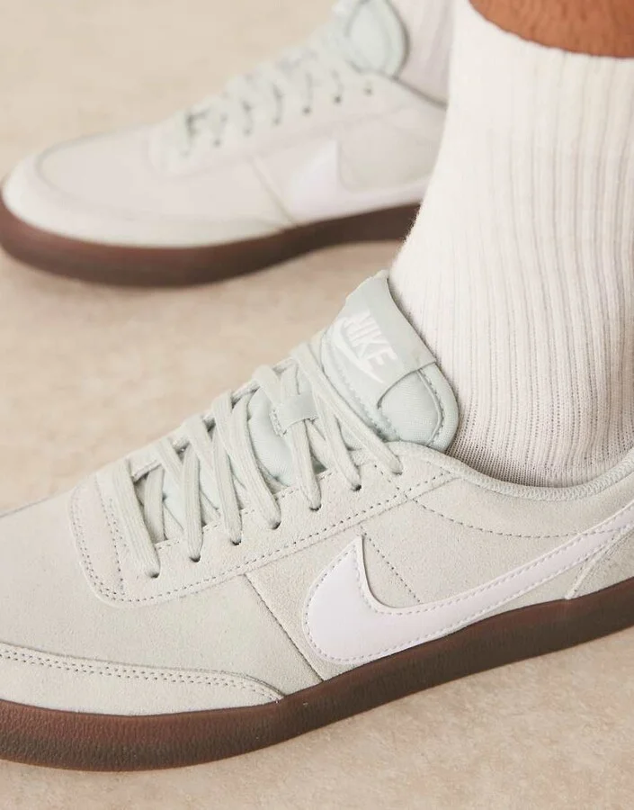 Nike Killshot 2 sneakers in light green and white - Image 3