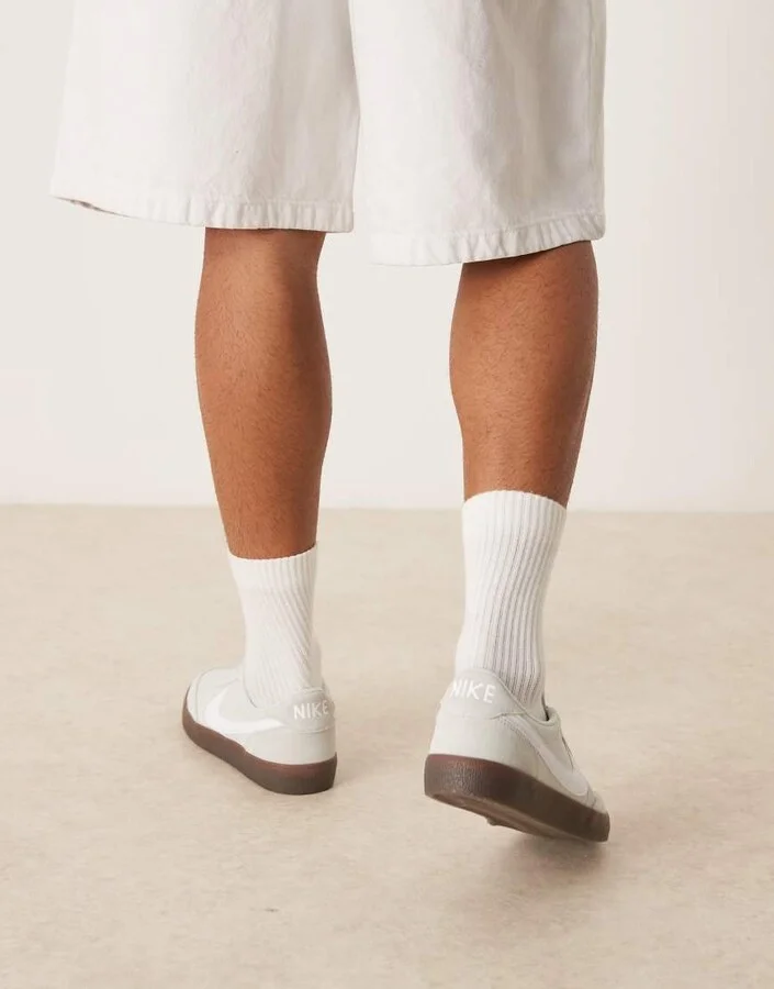 Nike Killshot 2 sneakers in light green and white - Image 4