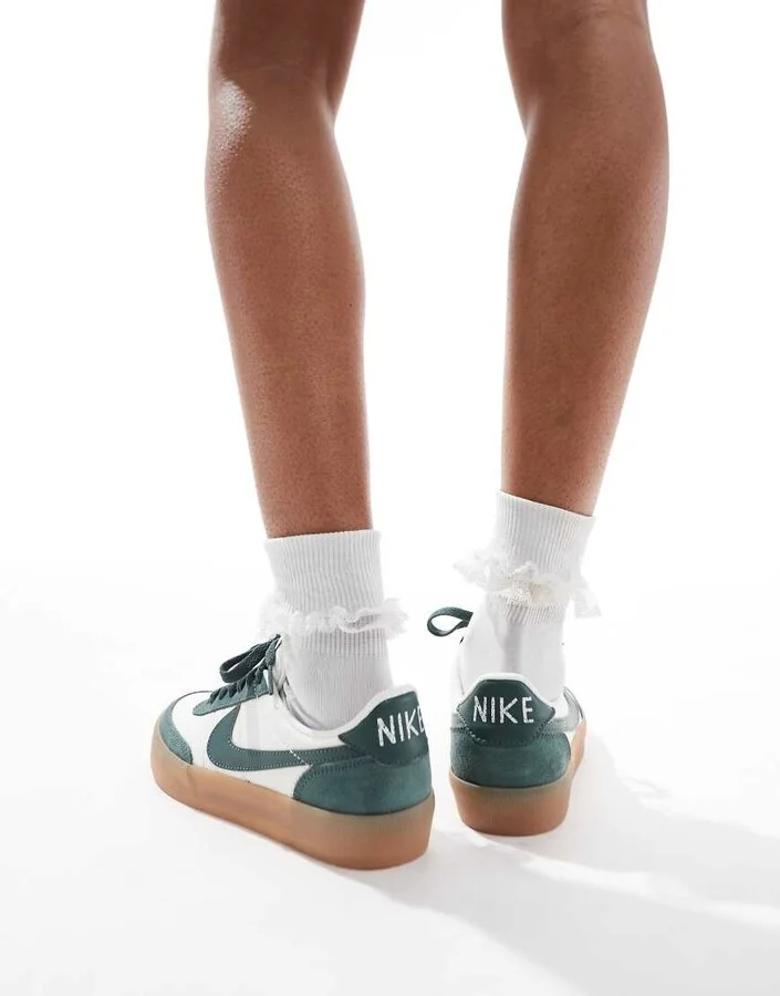 Nike Killshot 2 sneakers in off white and green - Image 3