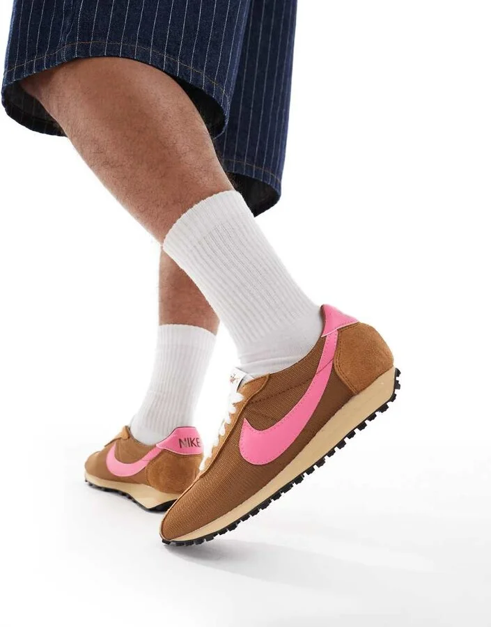 Nike LD-1000 sneakers in brown and purple - Image 3