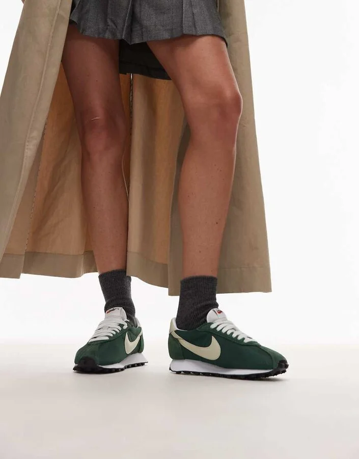 Nike LD-1000 sneakers in dark green and blue - Image 4