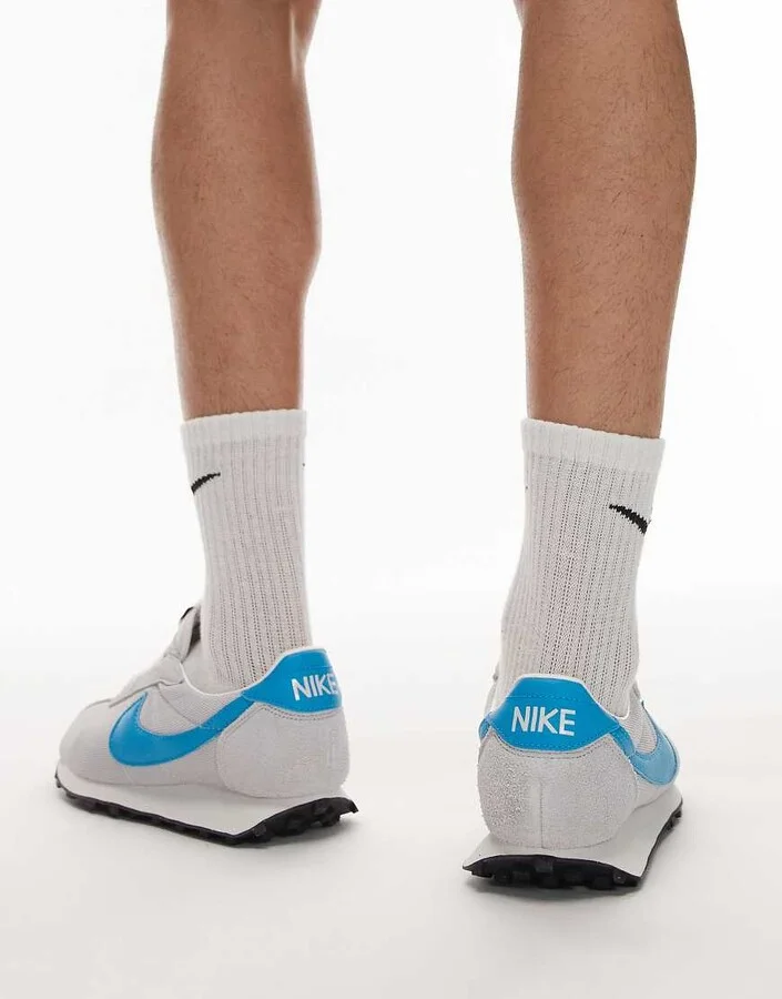 Nike LD-1000 sneakers in gray and blue - Image 4