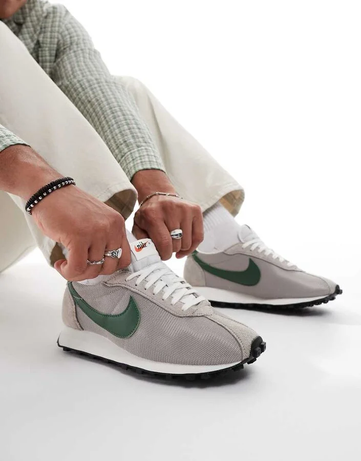 Nike LD-1000 sneakers in gray & green