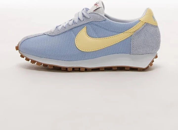 Nike LD-1000 sneakers in light blue and yellow - Image 2
