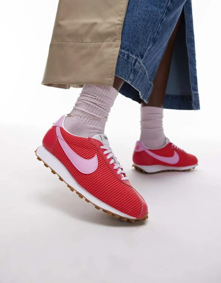 Nike LD-1000 sneakers in red & pink
