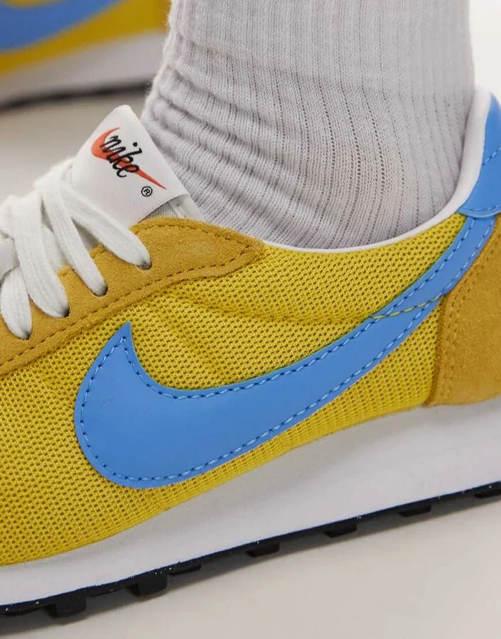 Nike LD-1000 sneakers in yellow and blue - Image 2