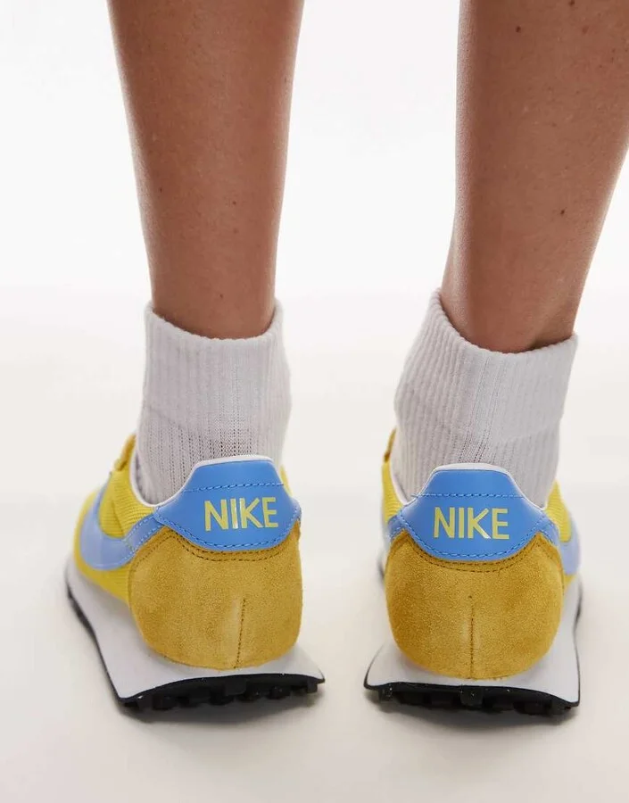 Nike LD-1000 sneakers in yellow and blue - Image 3