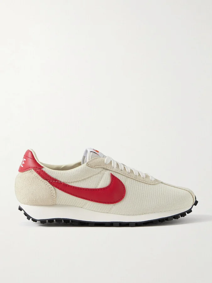 Nike - Ld-1000 Suede And Leather-trimmed Mesh Sneakers - Cream