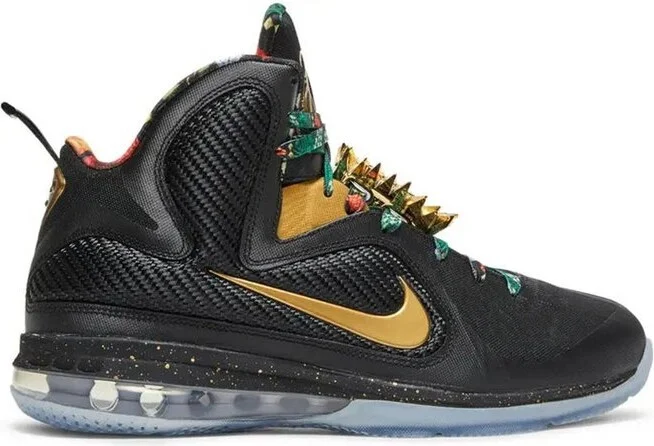 Nike LeBron 9 Lace-Up Sneakers