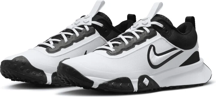Nike Men's Air Diamond Varsity Turf Baseball Shoes in White | FN7454-102 - Image 5