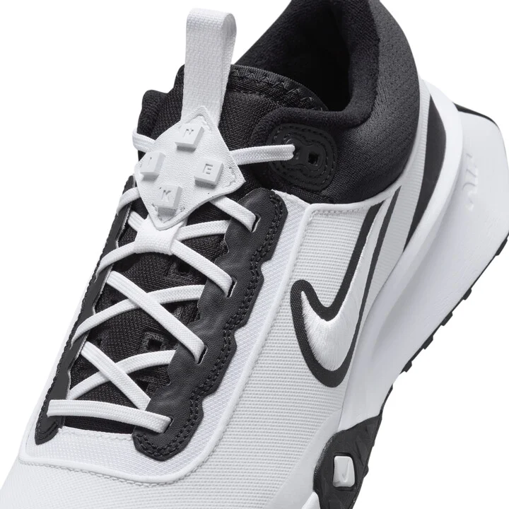 Nike Men's Air Diamond Varsity Turf Baseball Shoes in White | FN7454-102 - Image 7